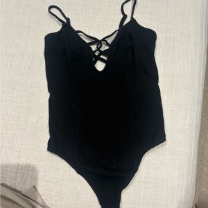 Express body suit- black
